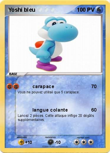 Pokemon Yoshi bleu