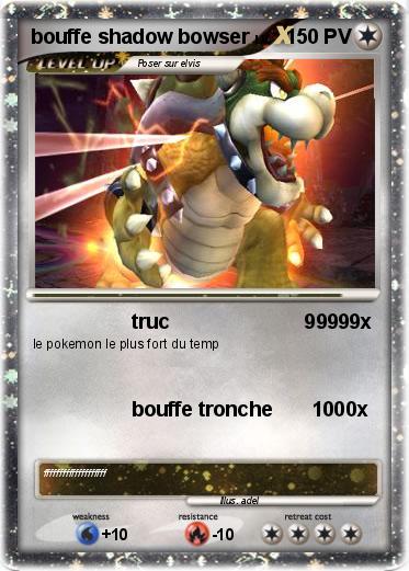 Pokemon bouffe shadow bowser
