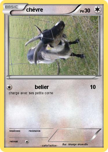 Pokemon chèvre
