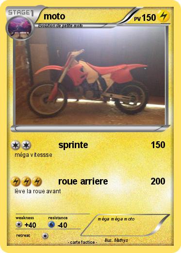 Pokemon moto