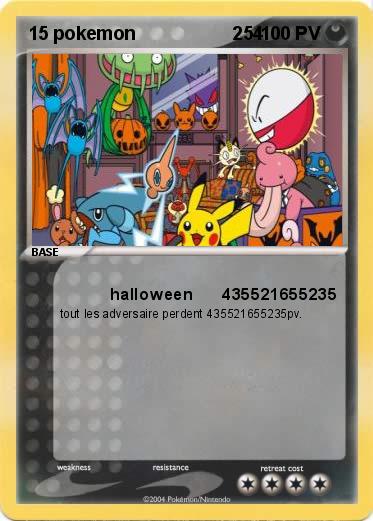 Pokemon 15 pokemon                   254