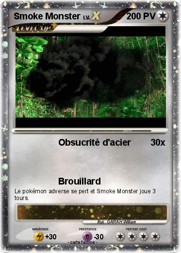 Pokemon Smoke Monster