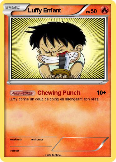 Pokemon Luffy Enfant