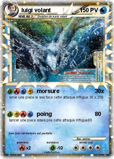 Pokemon luigi volant
