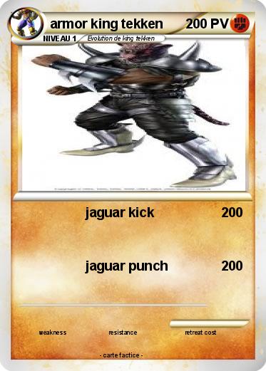 Pokemon armor king tekken