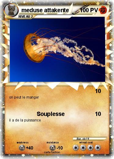Pokemon meduse attakente