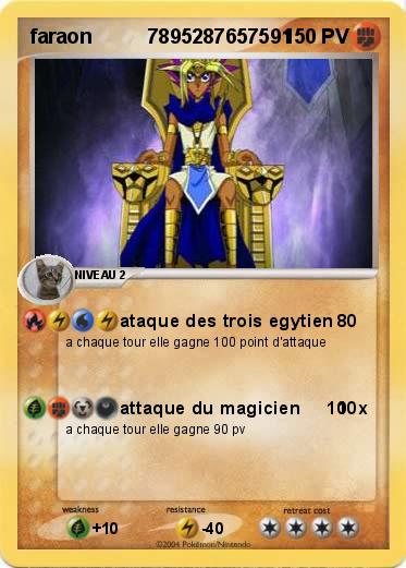 Pokemon faraon          7895287657591