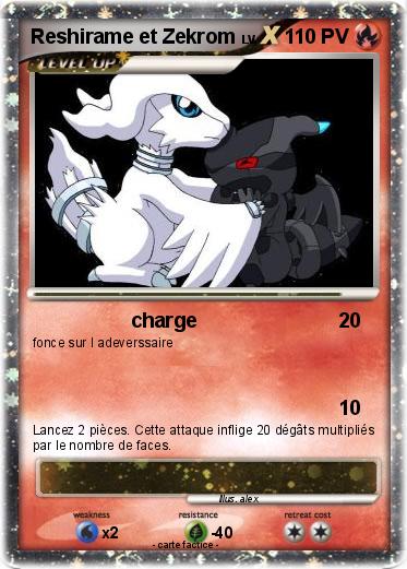 Pokemon Reshirame et Zekrom