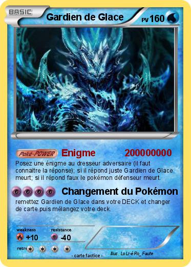 Pokemon Gardien de Glace
