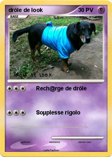 Pokemon drôle de look