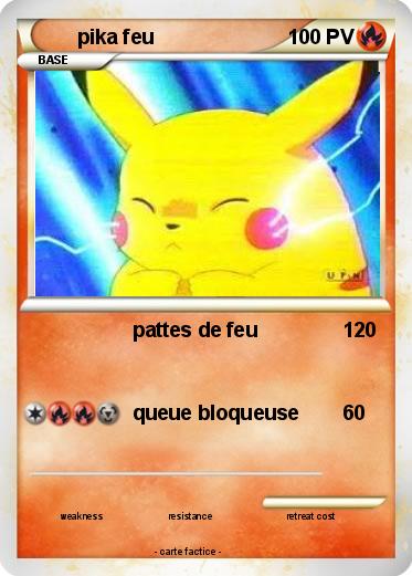 Pokemon pika feu