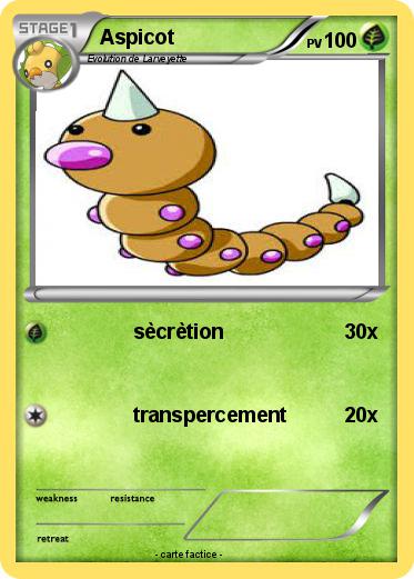 Pokemon Aspicot