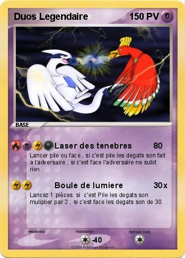 Pokemon Duos Legendaire