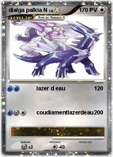 Pokemon dialga palkia N
