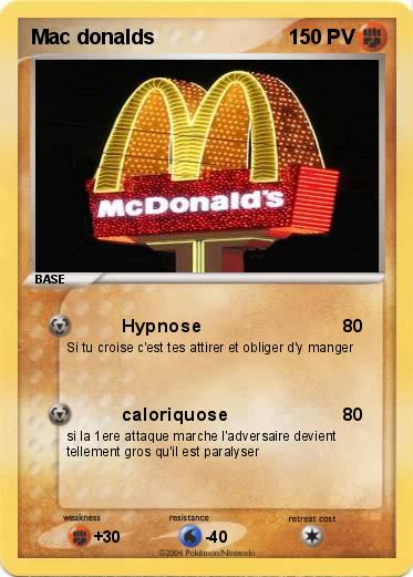 Pokemon Mac donalds