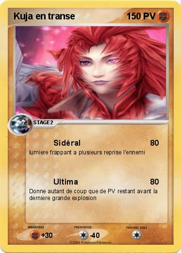 Pokemon Kuja en transe