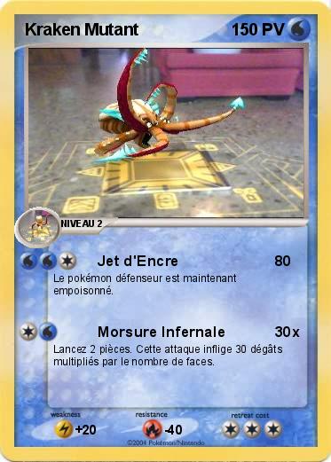 Pokemon Kraken Mutant
