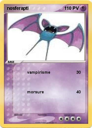 Pokemon nosferapti