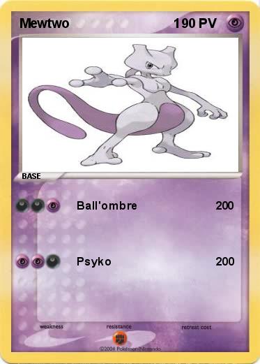 Pokemon Mewtwo                             1