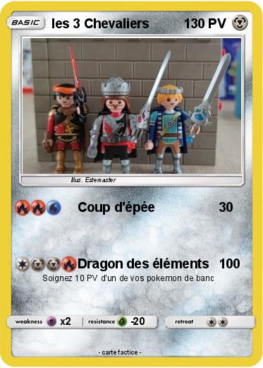 Pokemon les 3 Chevaliers