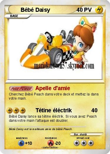 Pokemon Bébé Daisy
