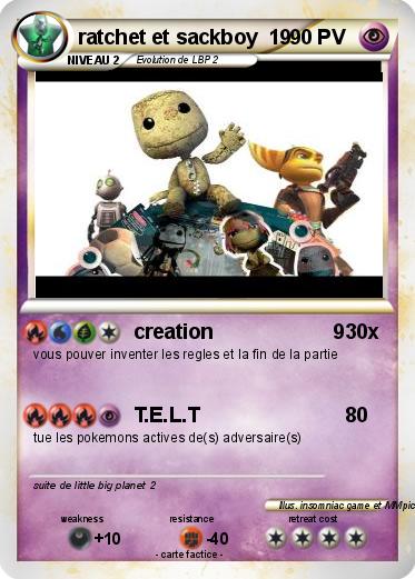 Pokemon ratchet et sackboy  19