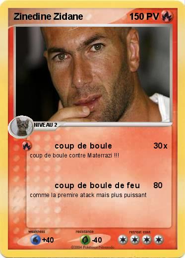 Pokemon Zinedine Zidane