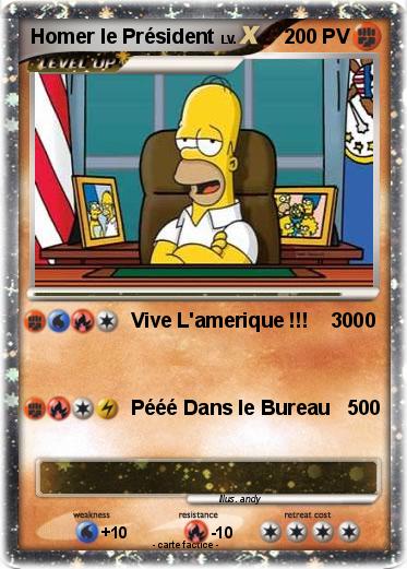 Pokemon Homer le Président