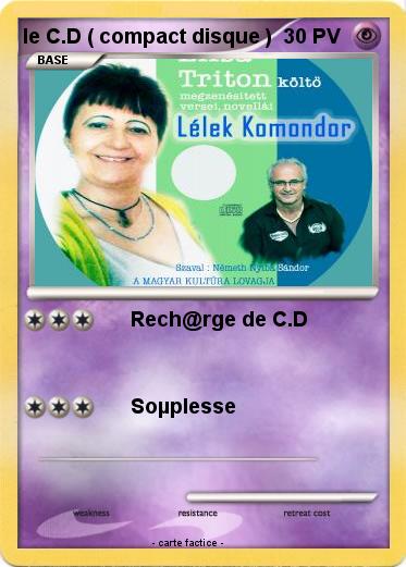 Pokemon le C.D ( compact disque )