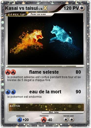 Pokemon Kasai vs taisui