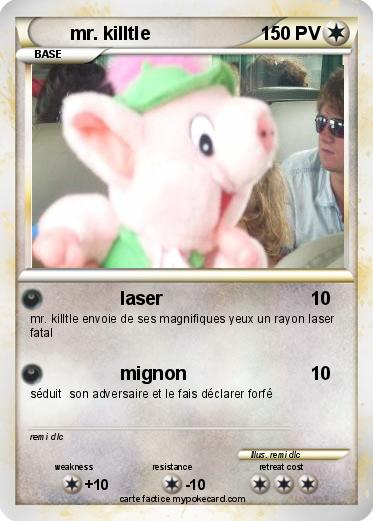 Pokemon mr. killtle