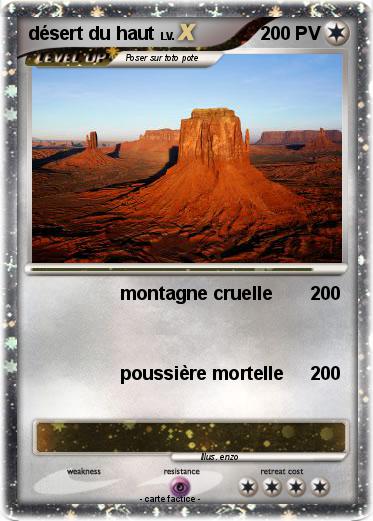 Pokemon désert du haut