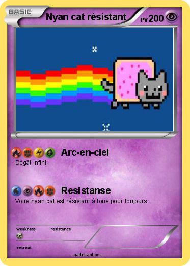 Pokemon Nyan cat résistant