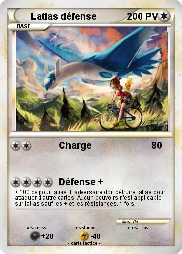 Pokemon Latias défense