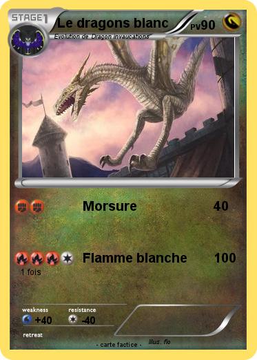 Pokemon Le dragons blanc