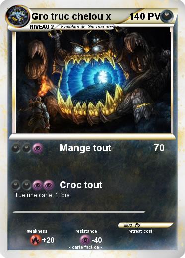 Pokemon Gro truc chelou x