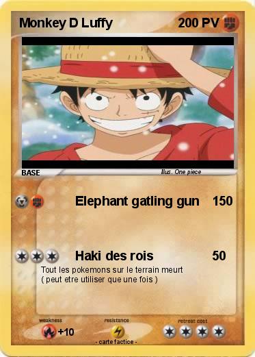 Pokemon Monkey D Luffy