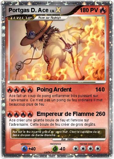Pokemon Portgas D. Ace