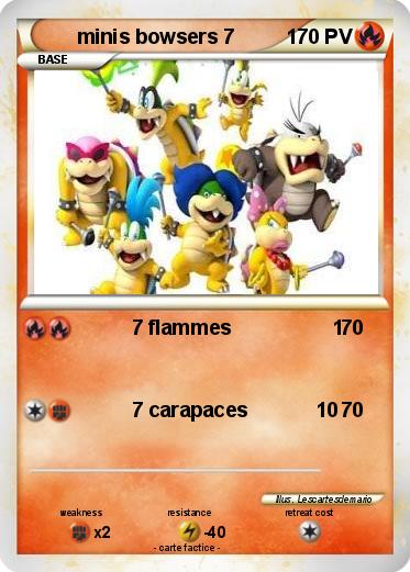 Pokemon minis bowsers 7