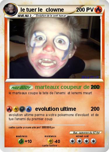 Pokemon le tuer le  clowne