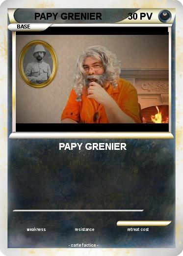 Pokemon PAPY GRENIER