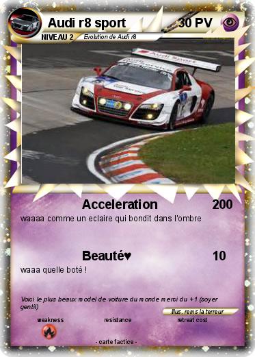Pokemon Audi r8 sport