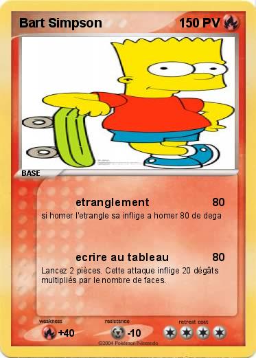 Pokemon Bart Simpson