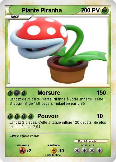 Pokemon Plante Piranha