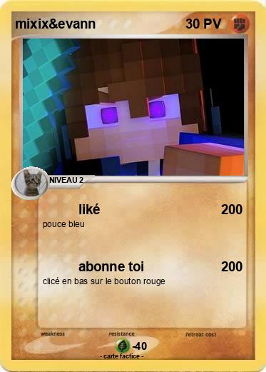 Pokemon mixix&evann