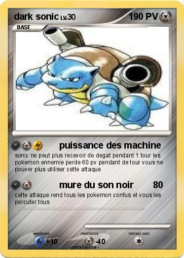 Pokemon dark sonic