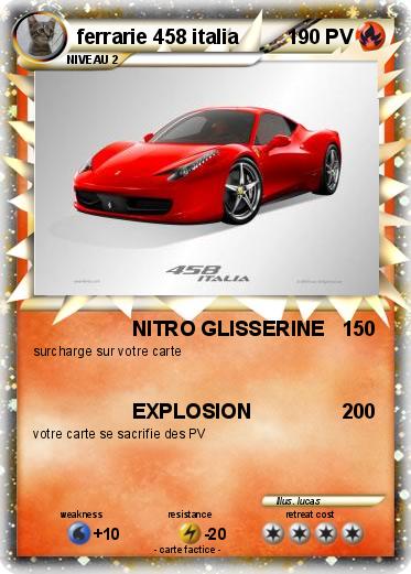Pokemon ferrarie 458 italia