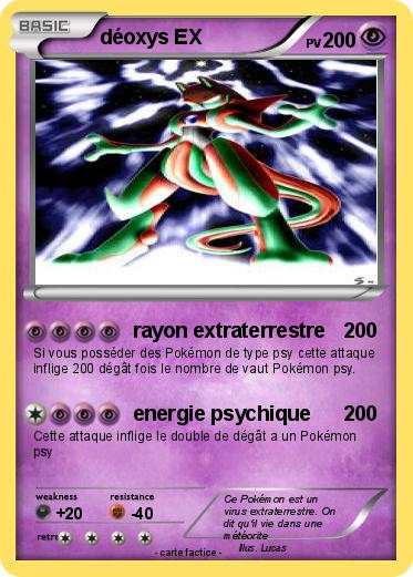 Pokemon déoxys EX