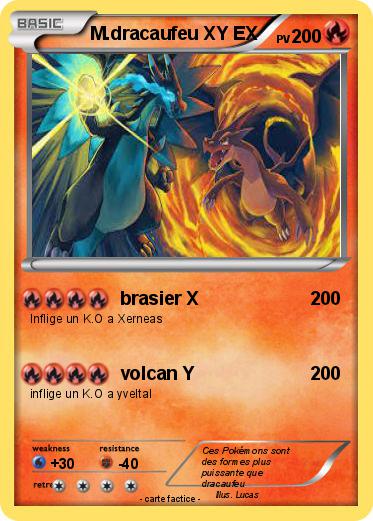 Pokemon M.dracaufeu XY EX