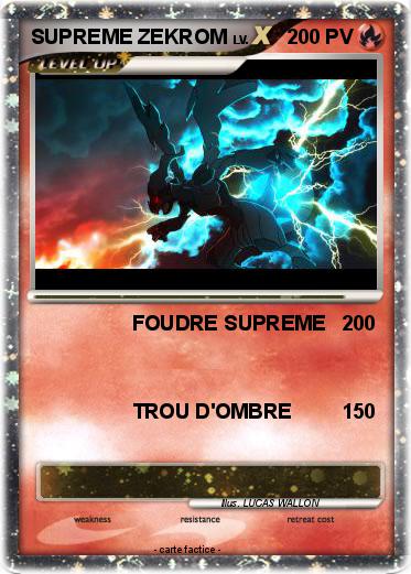 Pokemon SUPREME ZEKROM